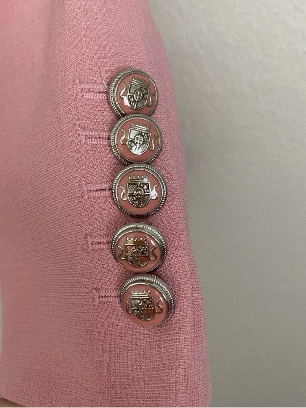 Veronica Beard Miller Dickey Blazer Women’s 2 Pink Corpcore Career Luxury Office - Picture 12 of 15